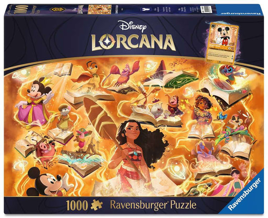 LORCANA - Ambre - Puzzle 1000P + 1 carte promo