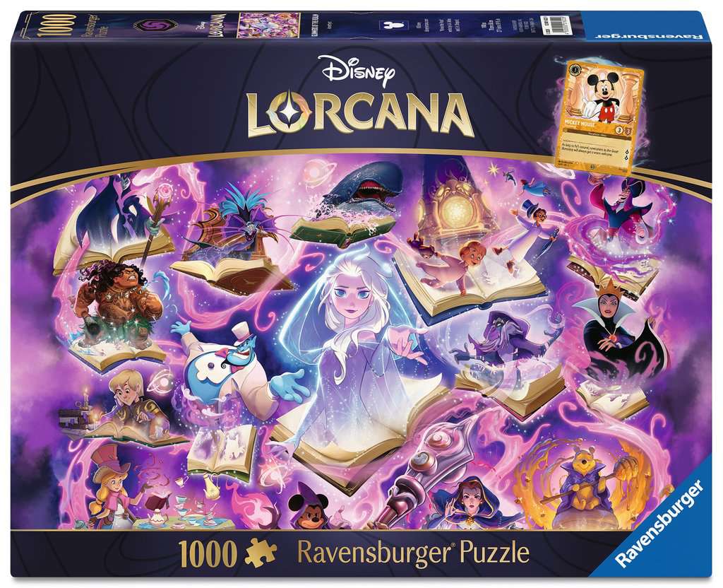 LORCANA - Améthyste - Puzzle 1000P + 1 carte promo