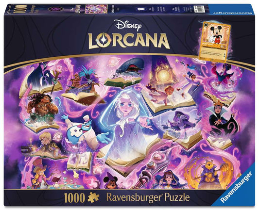 LORCANA - Améthyste - Puzzle 1000P + 1 carte promo