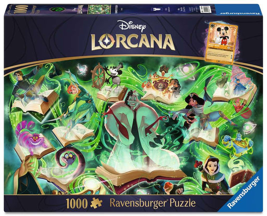 LORCANA - Emeraude - Puzzle 1000P + 1 carte promo