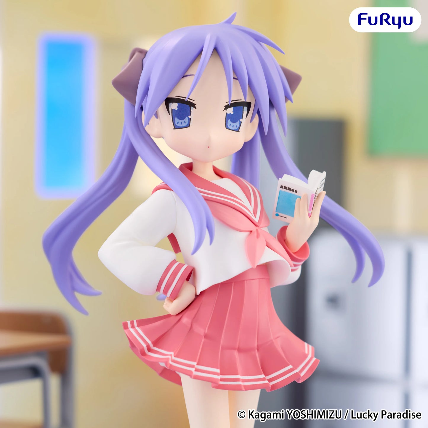 LUCKY STAR - Kagami Hiiragi - Statuette Trio-Try-It 19cm PRECO > 12/02