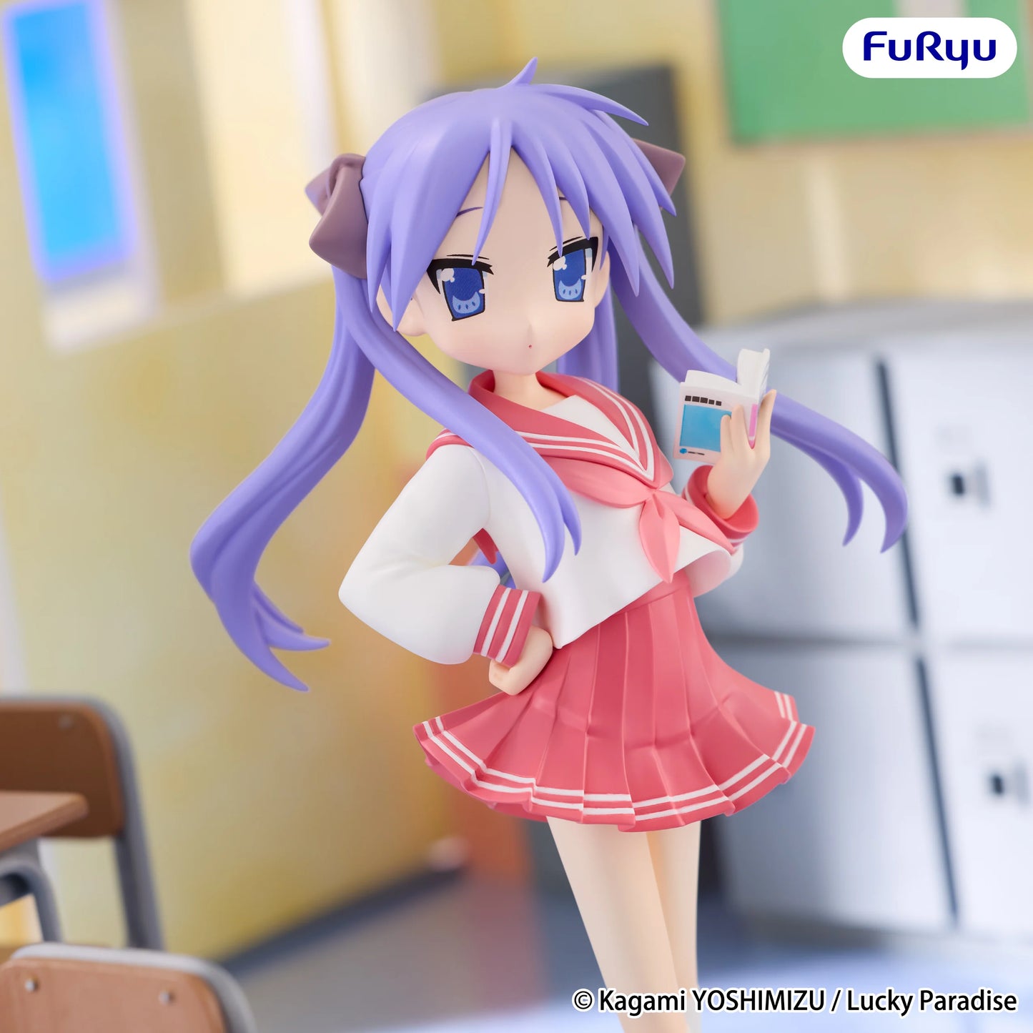 LUCKY STAR - Kagami Hiiragi - Statuette Trio-Try-It 19cm PRECO > 12/02