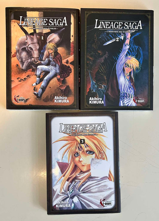 Lineage saga l'intégrale 3 volumes