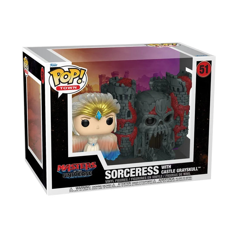 MAITRES DE L'UNIVERS - POP TOWN N° 51 -Sorceress with Castle Grayskull