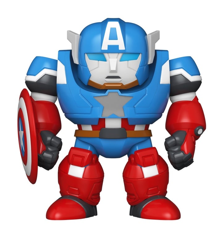 MARVEL - Bitty Bots - Captain America Mech avec Cap