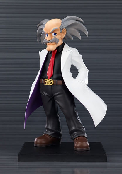 MEGA MAN - Dr. Willy & Dr. Light - Statuette Oshi Works 22cm PRECO > 08/06