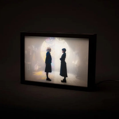 MERCREDI & ENID - Ophelia Hall - Cadre Lumineux LED 28x20x5cm