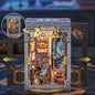 MINIATURE HOUSE - DIY -Agence de Voyages de l'Âme -97pc +Eclairage LED