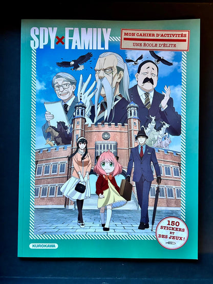 MY SPY X FAMILY ACTIVITY BOOK - AN ELITE SCHOOL