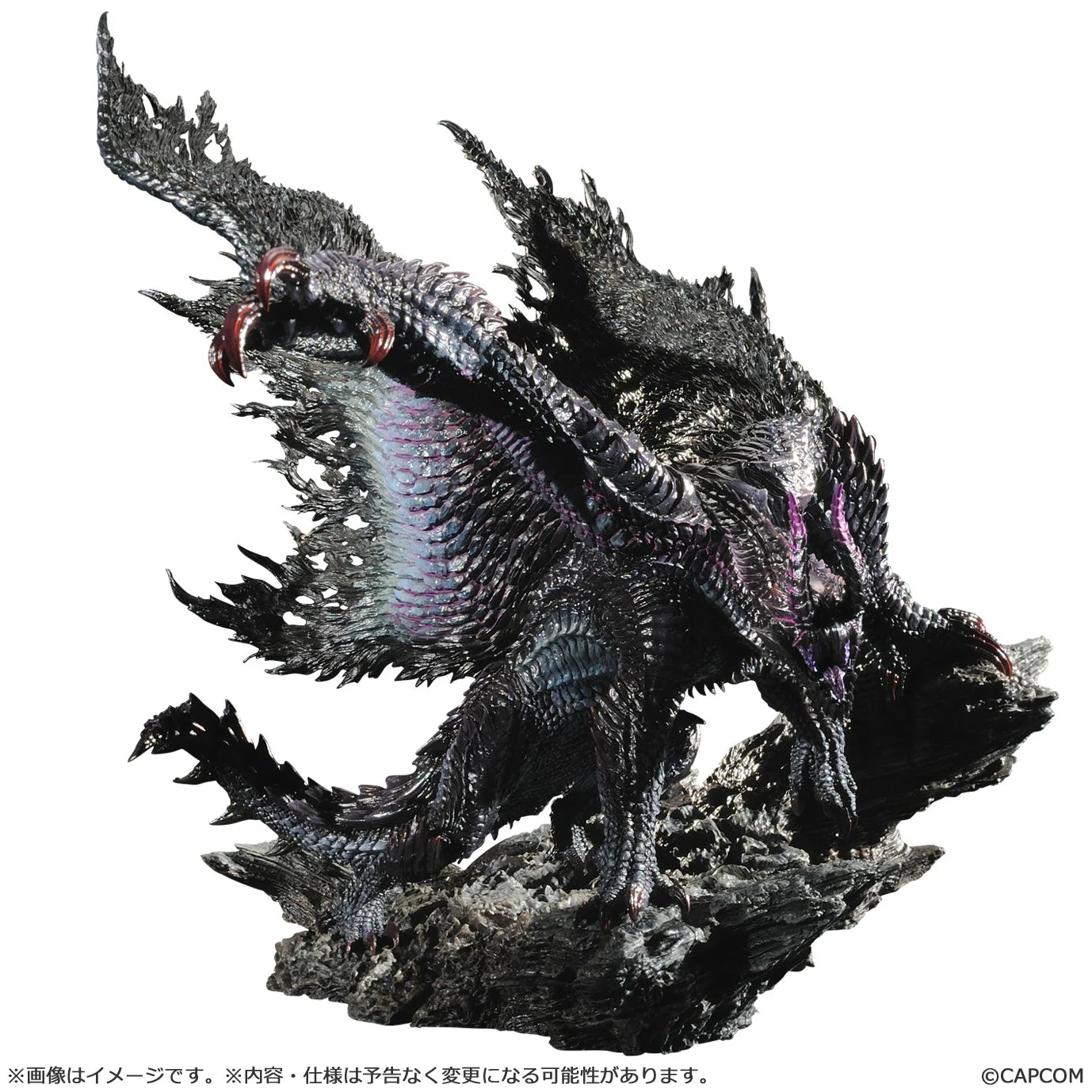 MONSTER HUNTER - Black Eclipse Wyvern Gore Magala - Statuette 20.5cm