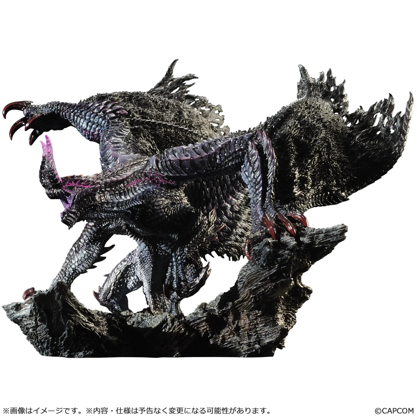 MONSTER HUNTER - Black Eclipse Wyvern Gore Magala - Statuette 20.5cm