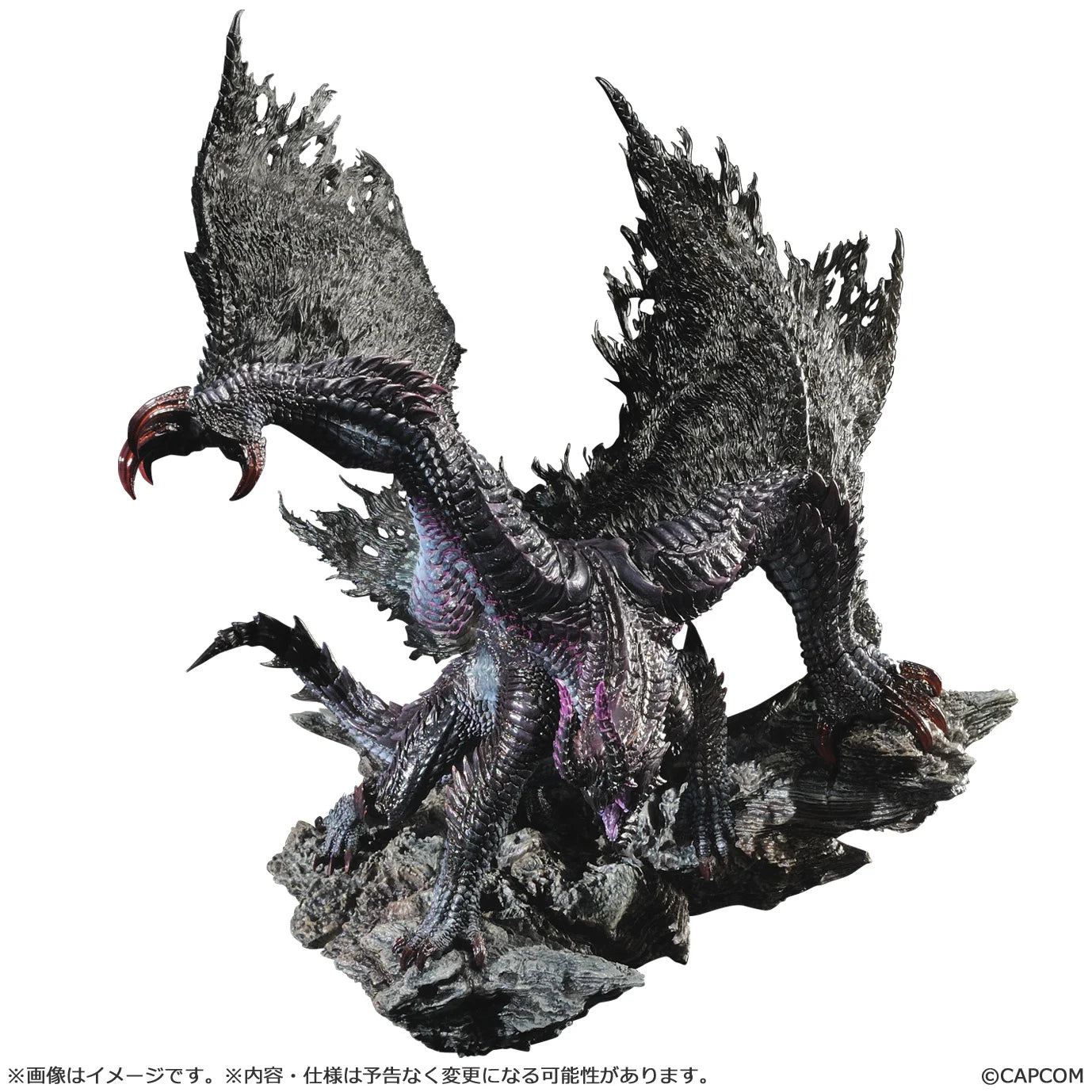 MONSTER HUNTER - Black Eclipse Wyvern Gore Magala - Statuette 20.5cm