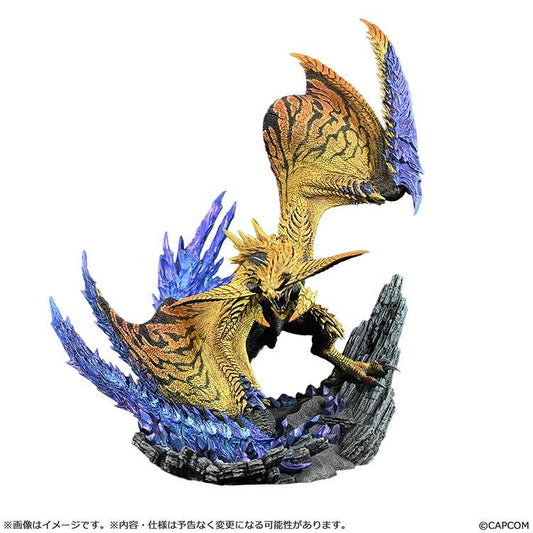 MONSTER HUNTER - Shining Thunder Wyvern Rey Dau - Statuette 28cm PRECO > 07/12