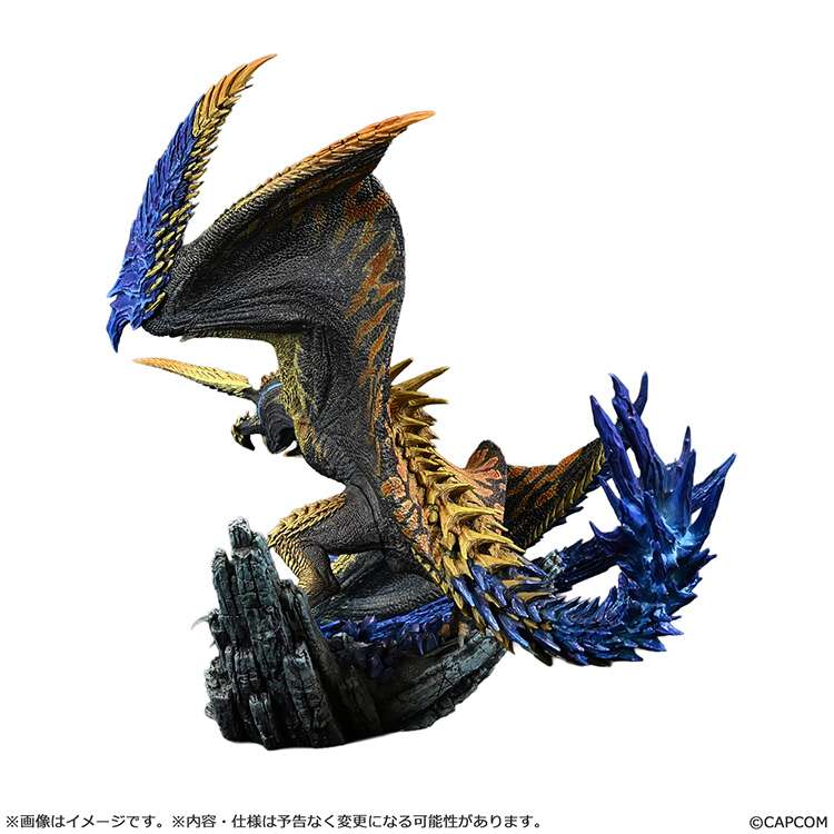 MONSTER HUNTER - Shining Thunder Wyvern Rey Dau - Statuette 28cm