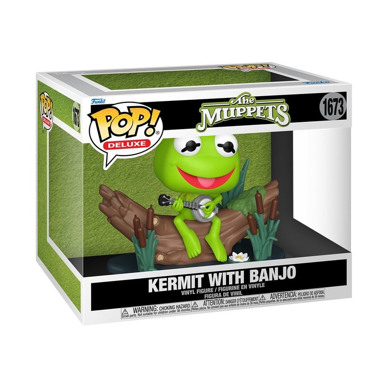 MUPPETS - POP Deluxe N° 1673 - Kermit avec Banjo