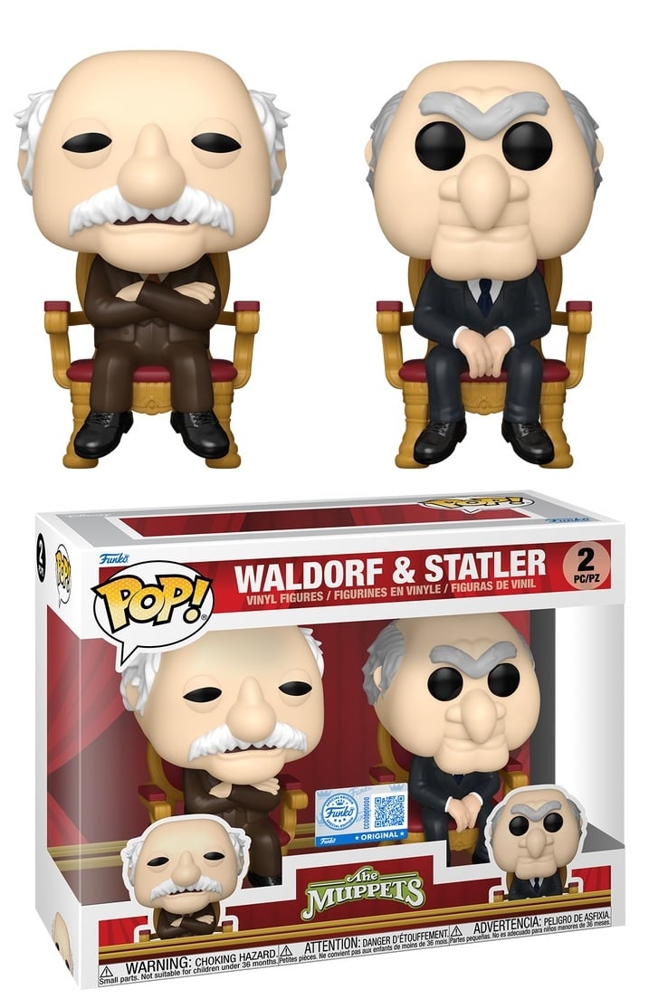 MUPPETS - POP TV - 2 Pack Waldorf et Statler