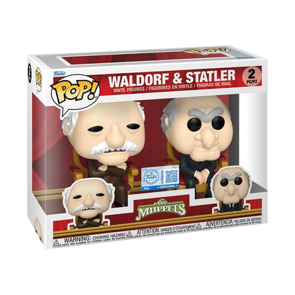 MUPPETS - POP TV - 2 Pack Waldorf et Statler