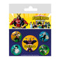 MY HERO ACADEMIA - "PERSONNAGES" PACK DE 5 BADGES