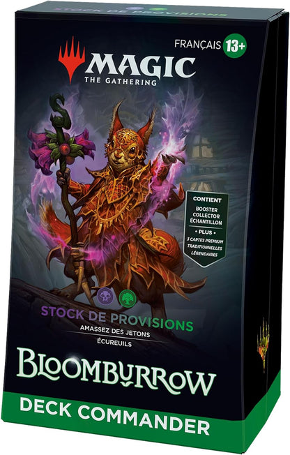 Magic: The Gathering - Assortiment de Decks Commander Bloomburrow (4 Deck Commander) - FR