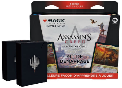 Magic: The Gathering - Univers infinis : Assassin's Creed - Kit de démarrage (2 decks prêts-à-jouer) - FR