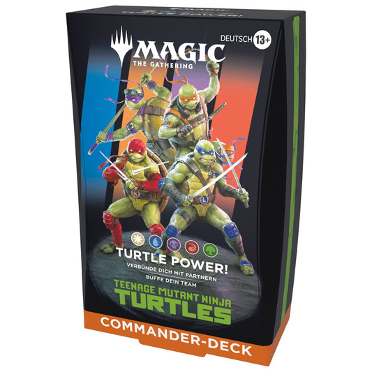 Magic the Gathering Teenage Mutant Ninja Turtles deck Commander *ALLEMAND* PRECO > 02/01/26