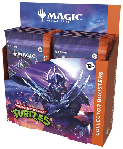 Magic the Gathering Teenage Mutant Ninja Turtles présentoir boosters collectors (12) *ALLEMAND* PRECO > 02/01/26