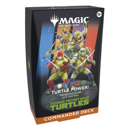 Magic the Gathering Teenage Mutant Ninja Turtles deck Commander *ANGLAIS* PRECO > 02/01/26