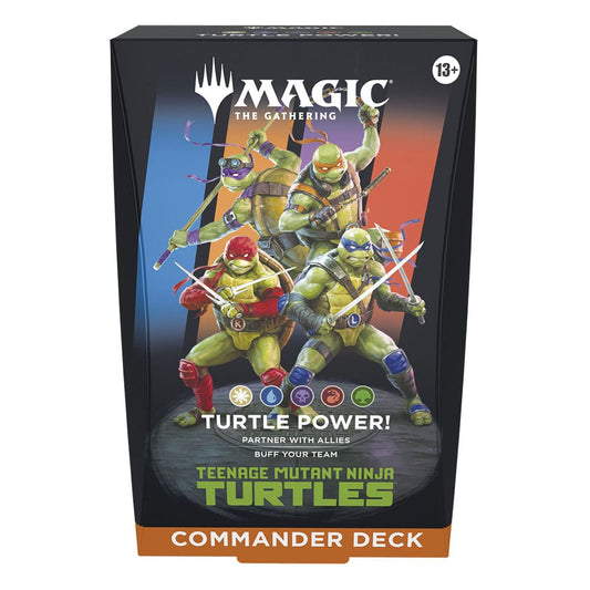 Magic the Gathering Teenage Mutant Ninja Turtles deck Commander *ANGLAIS* PRECO > 02/01/26
