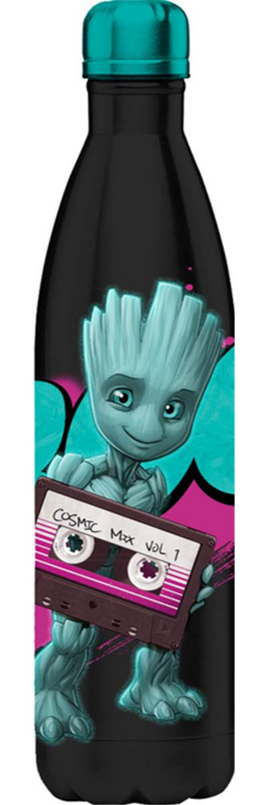 Marvel - Bouteille d'eau en métal isotherme Le mix cosmique de Groot Vol.1 500ml