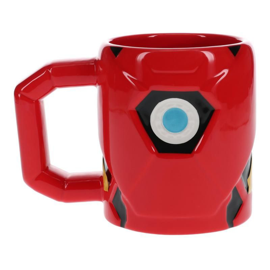 Marvel - 3D Mug Iron Man Armor with Thermoreactive Arc Reactor 500ml