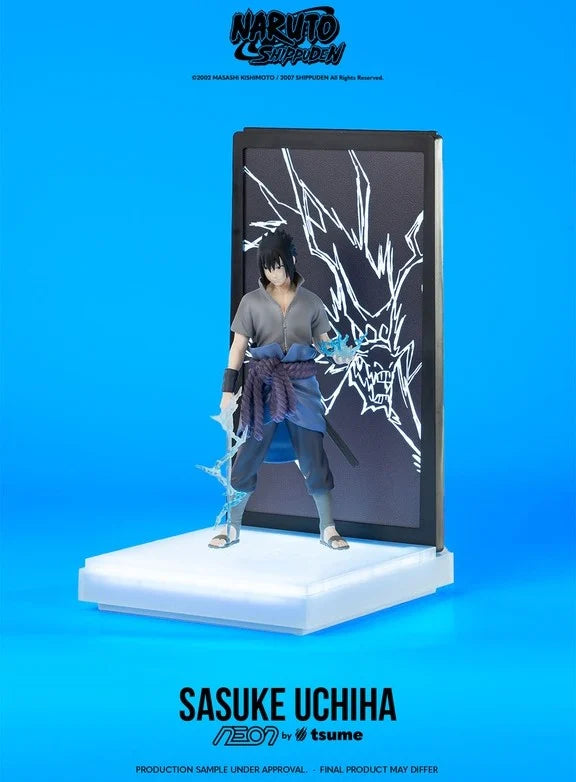 NARUTO - Sasuke Uchiha - Figurine Neon by Tsume 25cm PRECO > 11/03