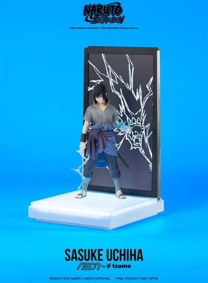 NARUTO - Sasuke Uchiha - Figurine Neon by Tsume 25cm PRECO > 11/03