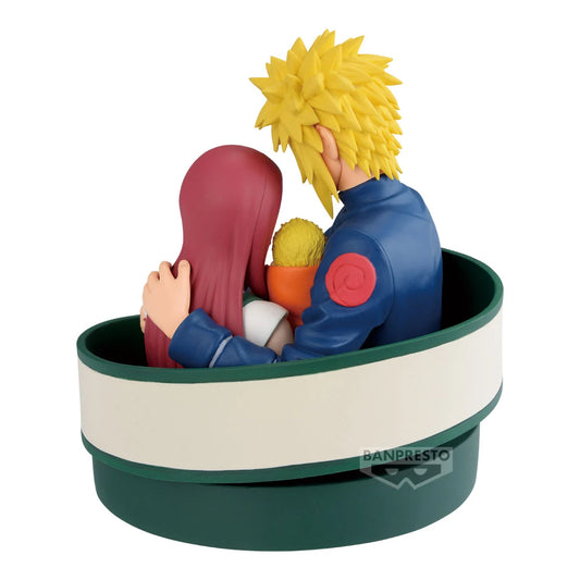 NARUTO 72 SERIES - Minato, Naruto & Kushina - Figurine 13cm