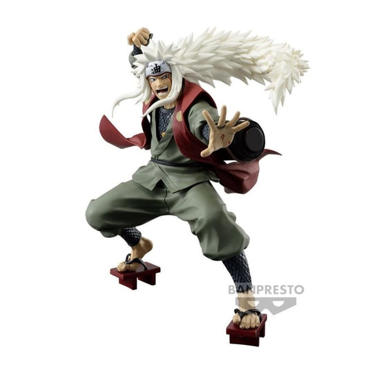 NARUTO SHIPPUDEN - BANPRESTO FIGURE COLOSSEUM - JIRAIYA STATUE 15CM