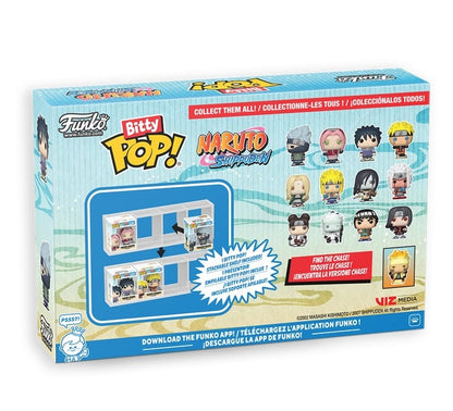 NARUTO SHIPPUDEN - Bitty Pop 4 Pack 2.5cm - Team 2