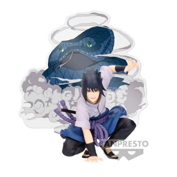 NARUTO SHIPPUDEN - PANEL SPECTACLE SPECIAL - UCHIHA SASUKE STATUE 9CM