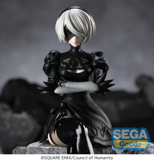 NIER AUTOMATA VER 1.1A - 2B - Statuette PM Perching 13cm