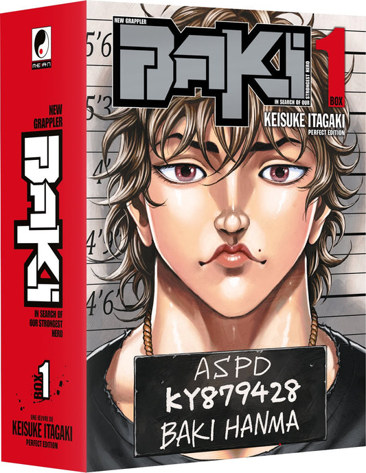 New Grappler Baki - Partie 1 - Coffret Collector (tomes 1 à 8)