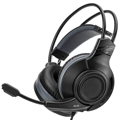 Nitho - Casque de jeu stéréo filaire Atlas 7.1 Noir pour PC, PS4/PS5, Xbox One, Xbox Series S|X, Nintendo Switch