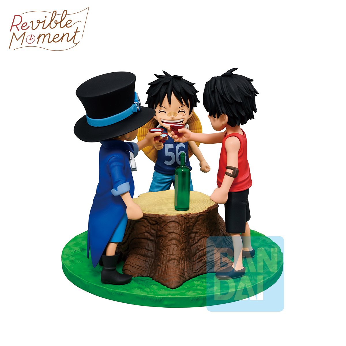 ONE PIECE - Ace & Sabo & Luffy - Figurine Dramatic Memories 10cm
