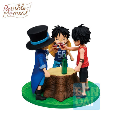 ONE PIECE - Ace & Sabo & Luffy - Figurine Dramatic Memories 10cm