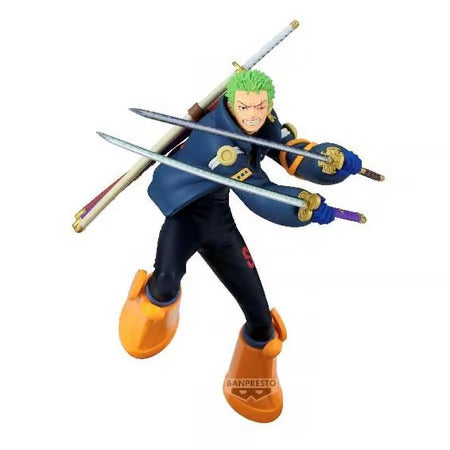 ONE PIECE - BATTLE RECORD COLLECTION - RORONOA ZORO STATUE 16CM