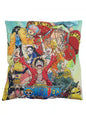 ONE PIECE - LUFFY AND CREW DOUBLE-SIDED CUSHION (40X40CM)