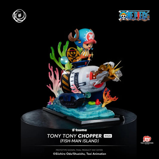 ONE PIECE - Chopper "Fish-Man Island" -Statue Ikigai 1/6 By Tsume 34cm PRECO > 12/03