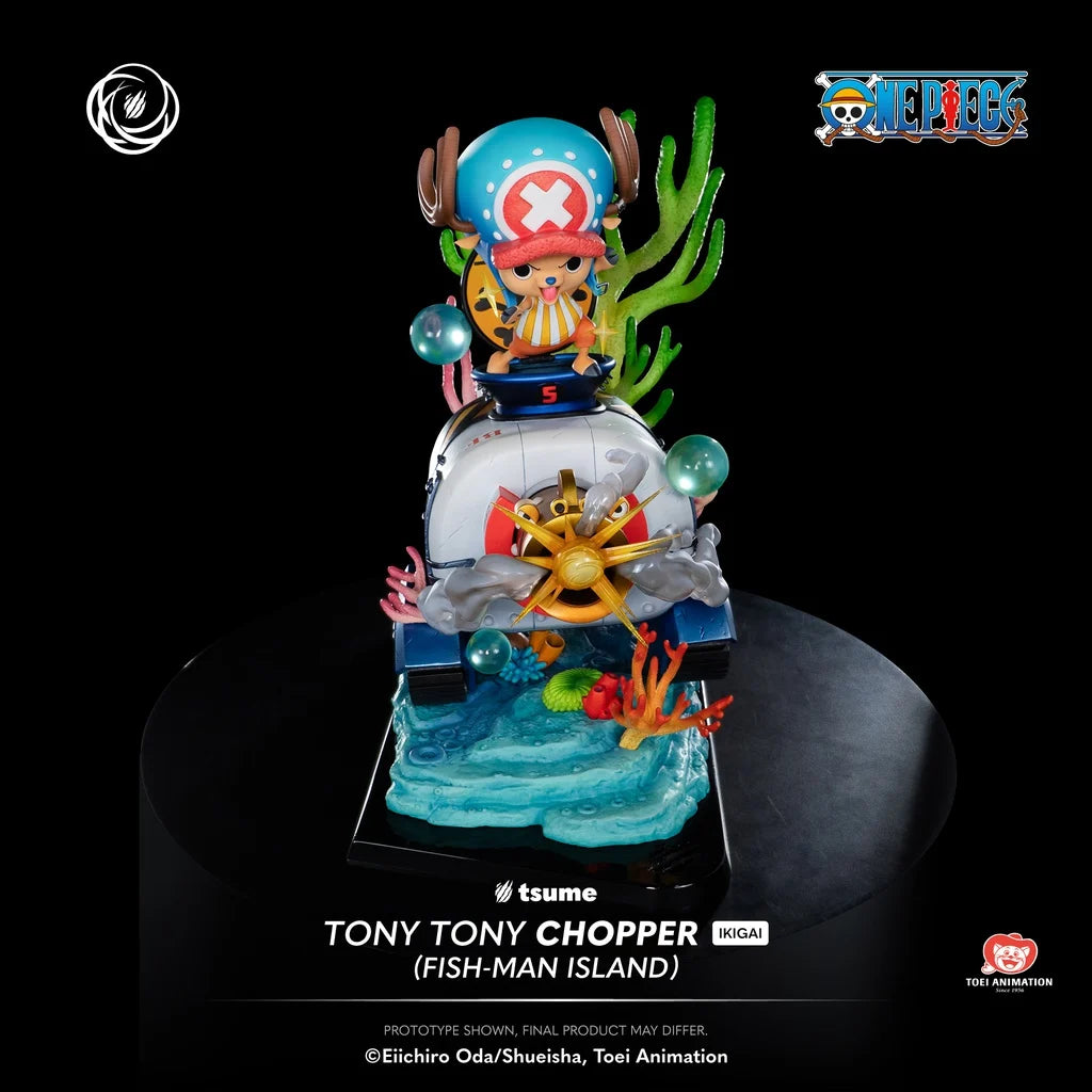 ONE PIECE - Chopper "Fish-Man Island" -Statue Ikigai 1/6 By Tsume 34cm PRECO > 12/03