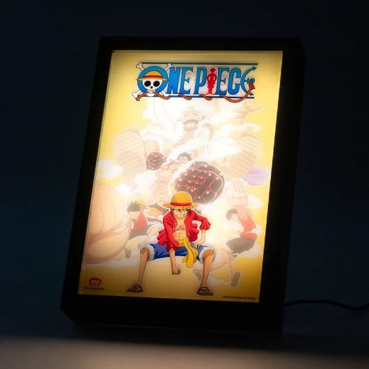 ONE PIECE - Luffy - Cadre Lumineux LED 28x20x5cm