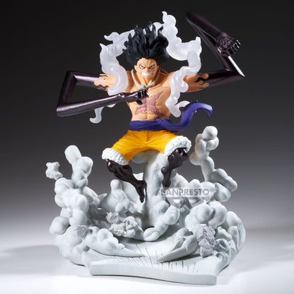 ONE PIECE - Monkey D. Luffy Gear 4 - Figurine Senkozekkei 15cm