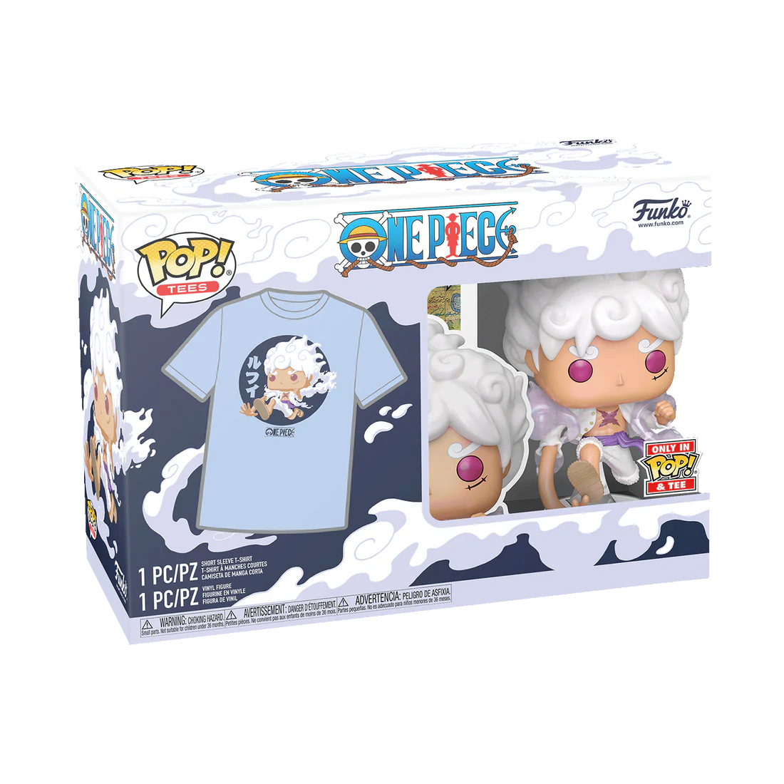 ONE PIECE - POP N° XXX - Luffy Gear Five + T-shirt (S)