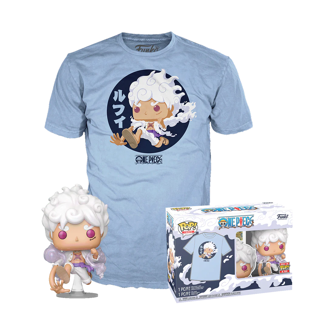 ONE PIECE - POP N° XXX - Luffy Gear Five + T-shirt (S)