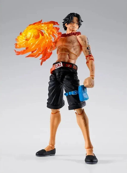 ONE PIECE - Portgas D. Ace "Marineford" - Figurine S.H. Figuarts 15cm PRECO > 03/05